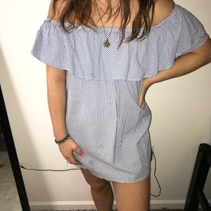 Off the shoulder dress